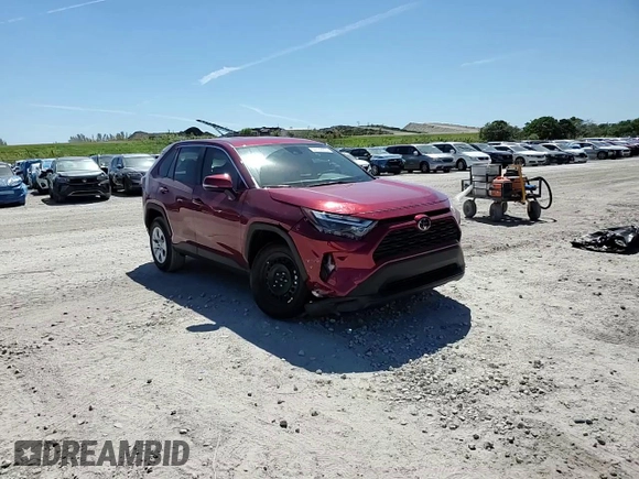 2025 Toyota RAV4 LE with VIN 2T3K1RFV4SW375465, listed as a Copart auction lot 50133915 with 4,170 mi miles and Salvage Title. Bid and sale history available at carsss.com. Image 11.