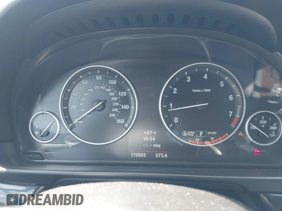 2013 BMW 5 Series 535i with VIN WBAFR7C5XDC824198, listed as a IAAI auction lot 42046804 with 170,005 mi miles and . Bid and sale history available at DreamBid. Image 7.