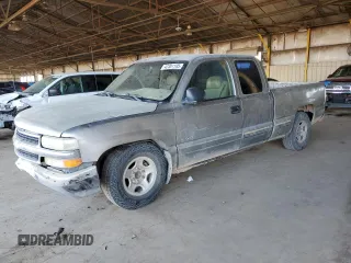 2001 Chevrolet Silverado 1500 with VIN 2GCEC19WX11148799, listed as a Copart auction lot 42381195 with 276,636 mi miles and Salvage Title. Bid and sale history available at carsss.com. Image 1.
