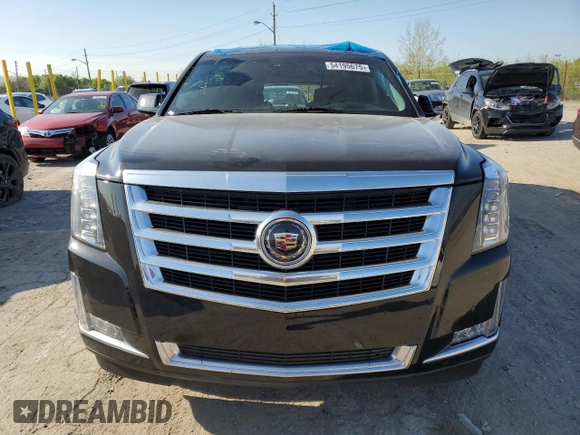 2015 Cadillac Escalade ESV Premium with VIN 1GYS4JKJ7FR174963, listed as a Copart auction lot 54195675 with 120,171 mi miles and Salvage title. Bid and sale history available at DreamBid. Image 5.