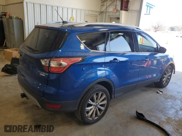 2017 Ford Escape Titanium with VIN 1FMCU0J94HUF06963, listed as a Copart auction lot 51993245 with 90,588 mi miles and Clean Title. Bid and sale history available at carsss.com. Image 3.