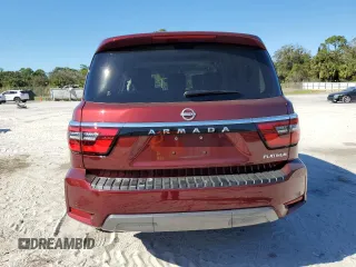 2023 Nissan Armada Platinum with VIN JN8AY2CC4P9182942, listed as a Copart auction lot 83976494 with 12,506 mi miles and Salvage Title. Bid and sale history available at carsss.com. Image 6.