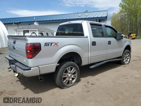 2014 Ford F-150 XL with VIN 1FTFW1EF5EFC57848, listed as a Copart auction lot 55466065 with 182,723 mi miles and Clean Title. Bid and sale history available at carsss.com. Image 3.