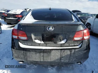 2009 Lexus GS 350 with VIN JTHCE96S290023318, listed as a Copart auction lot 39193064 with 124,677 mi miles and Salvage Title. Bid and sale history available at carsss.com. Image 6.