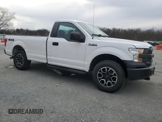 2016 Ford F-150 XL with VIN 1FTMF1EF0GKD59429, listed as a Copart auction lot 43581125 with 40,994 mi miles and Salvage title. Bid and sale history available at DreamBid. Image 4.