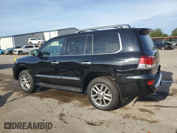 2015 Lexus LX 570 z VIN JTJHY7AX2F4171203, wystawiony jako Copart lot #60094275 z przebiegiem 190 000 mil mil oraz Czysty tytuł • Clean title. Historia ofert i sprzedaży dostępna na DreamBid. Obrazek 2.
