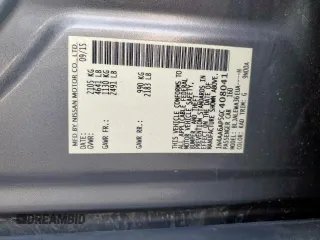 2016 Nissan Maxima SR with VIN 1N4AA6AP5GC408041, listed as a Copart auction lot 53851375 with 176,959 mi miles and Salvage title. Bid and sale history available at DreamBid. Image 12.
