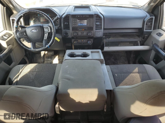 2015 Ford F-150 XL with VIN 1FTEX1CP7FKF05837, listed as a Copart auction lot 53962445 with 187,581 mi miles and Salvage title. Bid and sale history available at DreamBid. Image 8.