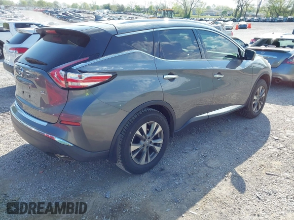 2018 Nissan Murano Platinum with VIN 5N1AZ2MG2JN123795, listed as a IAAI auction lot 42059967 with 77,064 mi miles. Bid and sale history available at carsss.com. Image 4.