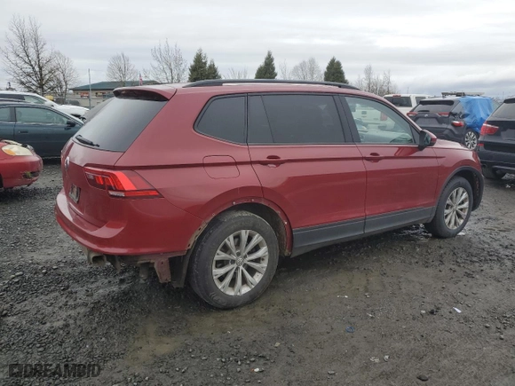 2019 Volkswagen Tiguan S with VIN 3VV1B7AX5KM054947, listed as a Copart auction lot 42442875 with 77,974 mi miles and Salvage Title. Bid and sale history available at carsss.com. Image 3.