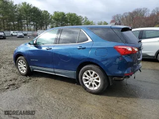 2020 Chevrolet Equinox LT with VIN 2GNAXUEV3L6132846, listed as a Copart auction lot 51120915 with 75,273 mi miles and Salvage Title. Bid and sale history available at carsss.com. Image 2.
