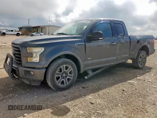 2015 Ford F-150 XL с VIN 1FTEX1CPXFFD03910, выставлен на аукционе Copart как лот 62429065 с пробегом 168 293 миль миль и Списание • Salvage title. История ставок и продаж доступна на DreamBid. Изображение 1.