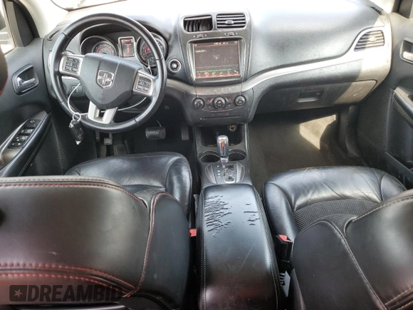 2017 Dodge Journey Crossroad Plus with VIN 3C4PDCGG5HT537047, listed as a Copart auction lot 65603525 with 100,824 mi miles and Salvage title. Bid and sale history available at DreamBid. Image 8.