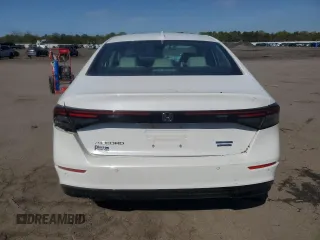 2023 Honda Accord Touring with VIN 1HGCY2F86PA068596, listed as a Copart auction lot 55878945 with 9,382 mi miles and Salvage title. Bid and sale history available at DreamBid. Image 6.