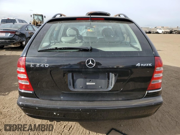2005 Mercedes-Benz C 240 z VIN WDBRH81J65F634681, wystawiony jako Copart lot #82118224 z przebiegiem 158 338 mil mil oraz Szkody całkowita. Historia ofert i sprzedaży dostępna na DreamBid. Obrazek 6.