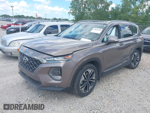 2020 Hyundai Santa Fe Limited with VIN 5NMS53AA5LH191809, listed as a IAAI auction lot 39804008 with 115,775 mi miles and . Bid and sale history available at DreamBid. Image 17.