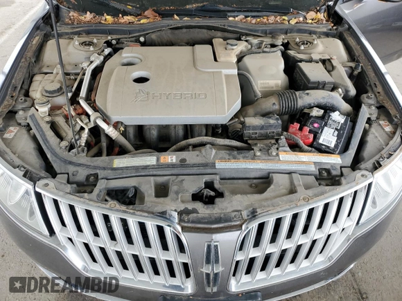 2012 Lincoln MKZ Hybrid with VIN 3LNDL2L34CR808359, listed as a Copart auction lot 86022204 with 68,678 mi miles and Salvage Title. Bid and sale history available at DreamBid. Image 11.