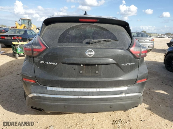2019 Nissan Murano SL with VIN 5N1AZ2MJ3KN106839, listed as a Copart auction lot 85606164 with 62,946 mi miles and Salvage Title. Bid and sale history available at carsss.com. Image 6.