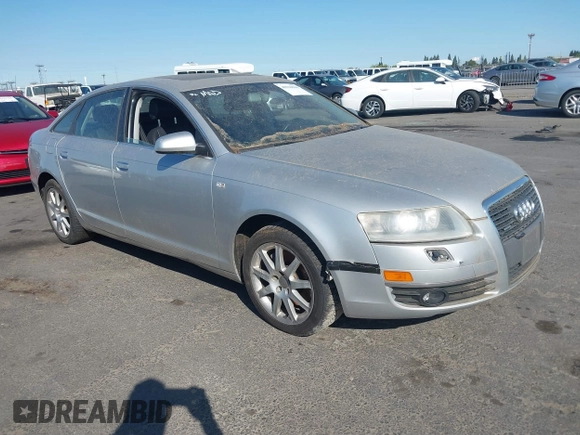 2005 Audi A6 with VIN WAUDG74F95N067286, listed as a IAAI auction lot 40220046 with 207,849 mi miles. Bid and sale history available at carsss.com. Image 1.