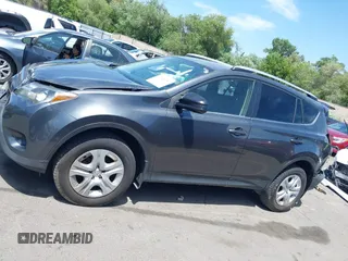 2015 Toyota RAV4 LE with VIN JTMBFREV5FD166614, listed as a IAAI auction lot 42426187 with 110,450 mi miles and . Bid and sale history available at DreamBid. Image 14.