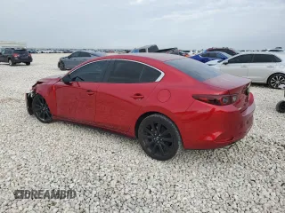 2024 Mazda Mazda3 Sedan 2.5 S Select Sport with VIN 3MZBPABM8RM406853, listed as a Copart auction lot 45155385 with 16,281 mi miles and Salvage Title. Bid and sale history available at carsss.com. Image 2.