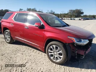 2021 Chevrolet Traverse Premier with VIN 1GNEVKKW8MJ146562, listed as a Copart auction lot 73495002 with 24,420 mi miles. Bid and sale history available at carsss.com. Image 4.