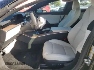 2022 Tesla Model S with VIN 5YJSA1E59NF460010, listed as a Copart auction lot 42797455 with Not provided miles and Salvage title. Bid and sale history available at DreamBid. Image 7.
