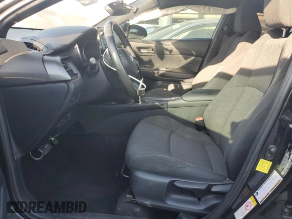 2018 Toyota C-HR XLE with VIN NMTKHMBX7JR022593, listed as a Copart auction lot 70659634 with 106,692 mi miles and Salvage Title. Bid and sale history available at carsss.com. Image 7.