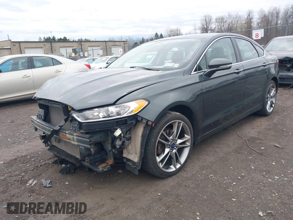 2015 Ford Fusion Titanium with VIN 3FA6P0D98FR241432, listed as a IAAI auction lot 40810097 with 94,021 mi miles. Bid and sale history available at carsss.com. Image 18.