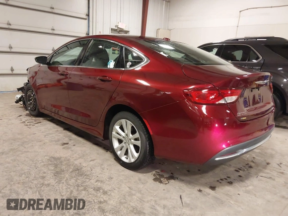 2016 Chrysler 200 Limited with VIN 1C3CCCAB6GN154512, listed as a IAAI auction lot 41408938 with 119,793 mi miles. Bid and sale history available at carsss.com. Image 3.