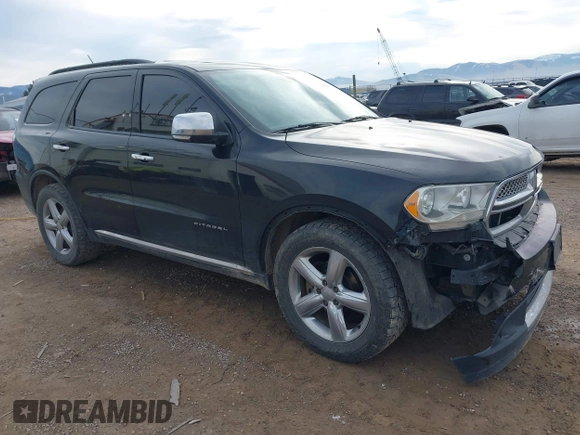 2011 Dodge Durango Citadel with VIN 1D4SE5GT0BC648692, listed as a IAAI auction lot 41892955 with 197,798 mi miles and . Bid and sale history available at DreamBid. Image 1.