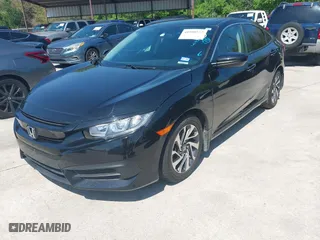 2017 Honda Civic Sedan EX with VIN 19XFC2F71HE080722, listed as a IAAI auction lot 41980513 with 68,587 mi miles. Bid and sale history available at carsss.com. Image 17.