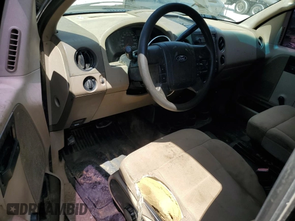 2006 Ford F-150 XL with VIN 1FTRF14W16NA72573, listed as a Copart auction lot 64453445 with Not provided miles and Clean title. Bid and sale history available at DreamBid. Image 8.