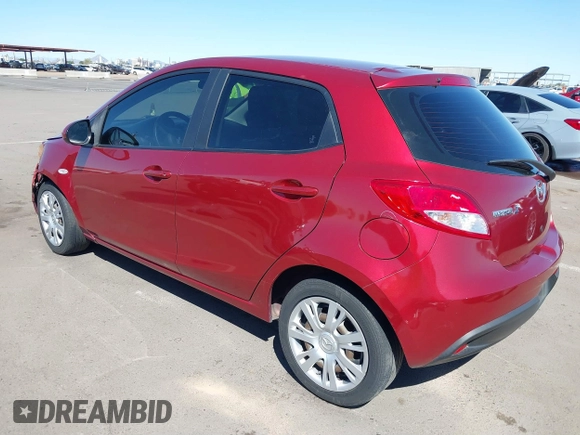 2014 Mazda 2 Sport with VIN JM1DE1KZ5E0172309, listed as a IAAI auction lot 41811709 with 111,622 mi miles. Bid and sale history available at carsss.com. Image 3.