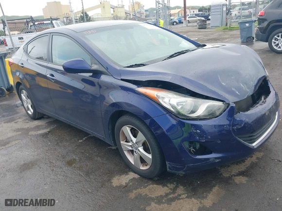 2011 Hyundai Elantra GLS PZEV with VIN 5NPDH4AE3BH056712, listed as a IAAI auction lot 41914369 with 144,513 mi miles. Bid and sale history available at carsss.com. Image 1.