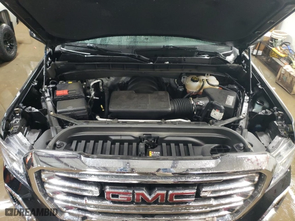 2020 GMC Sierra 1500 SLT with VIN 3GTU9DED9LG427879, listed as a Copart auction lot 44210895 with 45,414 mi miles and Salvage Title. Bid and sale history available at carsss.com. Image 11.