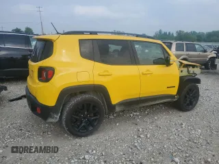 2017 Jeep Renegade Altitude with VIN ZACCJBBH2HPE97762, listed as a Copart auction lot 59161605 with 188,153 mi miles and Clean title. Bid and sale history available at DreamBid. Image 3.