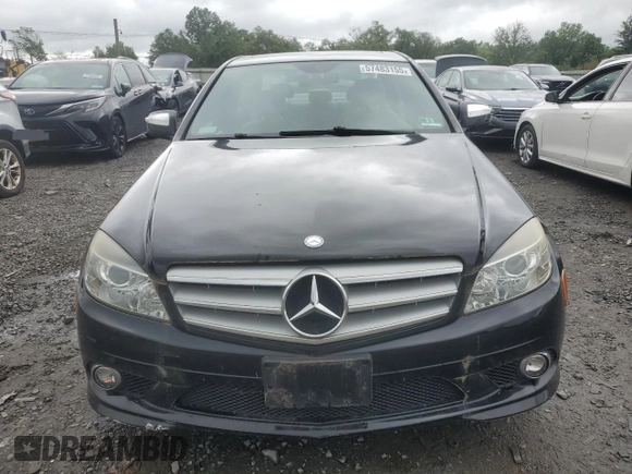 2008 Mercedes-Benz C 300 Sport with VIN WDDGF54X18F162414, listed as a Copart auction lot 57483155 with 54,269 mi miles and Clean title. Bid and sale history available at DreamBid. Image 5.