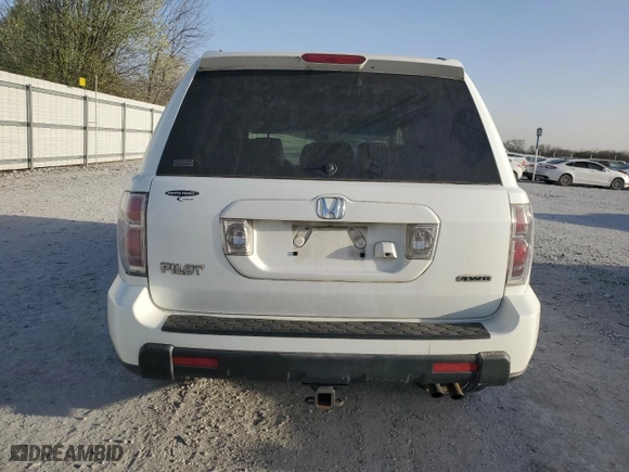 2007 Honda Pilot EX-L with VIN 2HKYF18767H525635, listed as a Copart auction lot 49491465 with 163,053 mi miles and Clean Title. Bid and sale history available at carsss.com. Image 6.