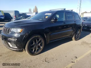 2019 Jeep Grand Cherokee Limited X with VIN 1C4RJFBT0KC576784, listed as a Copart auction lot 82621404 with 84,512 mi miles and Salvage Title. Bid and sale history available at carsss.com. Image 1.