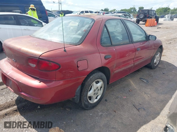 2001 Chevrolet Cavalier with VIN 1G1JC524017101856, listed as a IAAI auction lot 42709532 with 89,699 mi miles and . Bid and sale history available at DreamBid. Image 4.