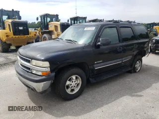 2002 Chevrolet Tahoe Z71 with VIN 1GNEK13Z12R135476, listed as a Copart auction lot 60232555 with 109,043 mi miles and Salvage title. Bid and sale history available at DreamBid. Image 1.