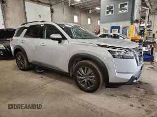 2022 Nissan Pathfinder SV с VIN 5N1DR3BC5NC239528, выставлен на аукционе Copart как лот 59154245 с пробегом 39 324 миль миль и Списание • Salvage title. История ставок и продаж доступна на DreamBid. Изображение 4.