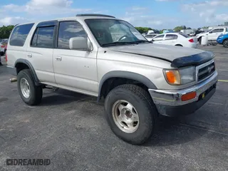 1997 Toyota 4Runner SR5 with VIN JT3GN86R3V0047135, listed as a IAAI auction lot 41092819 with 264,795 mi miles. Bid and sale history available at carsss.com. Image 1.