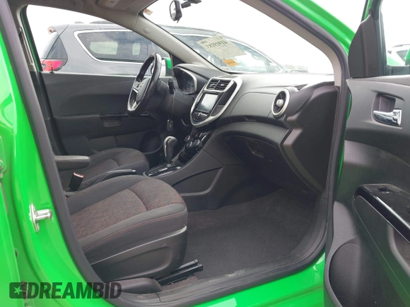 2017 Chevrolet Sonic LT with VIN 1G1JD6SB1H4163702, listed as a IAAI auction lot 41919183 with 96,748 mi miles and . Bid and sale history available at DreamBid. Image 5.