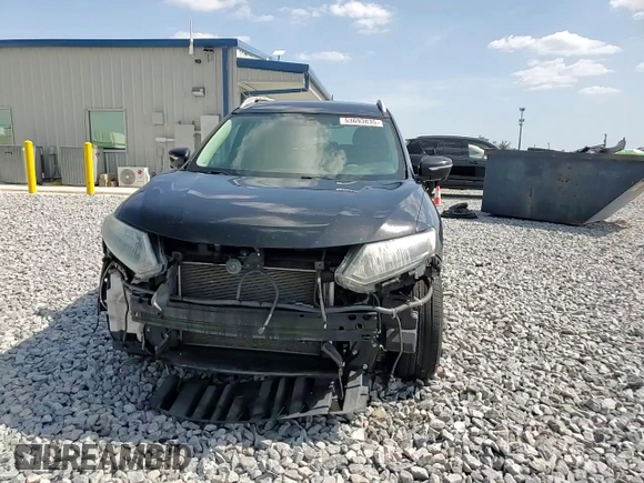 2014 Nissan Rogue SV with VIN 5N1AT2MT0EC751127, listed as a Copart auction lot 53693835 with 143,662 mi miles and Salvage Title. Bid and sale history available at carsss.com. Image 14.