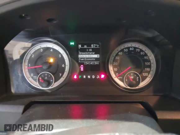2014 Ram 1500 Express with VIN 3C6JR6AG7EG310097, listed as a IAAI auction lot 41409343 with 134,140 mi miles and . Bid and sale history available at DreamBid. Image 7.