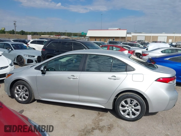 2024 Toyota Corolla LE with VIN 5YFB4MDE2RP217627, listed as a IAAI auction lot 40644473 with 536 mi miles and . Bid and sale history available at DreamBid. Image 14.