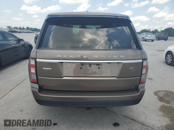 2014 Land Rover Range Rover Supercharged with VIN SALGS2TF7EA162268, listed as a Copart auction lot 57356915 with 101,164 mi miles and Salvage title. Bid and sale history available at DreamBid. Image 6.