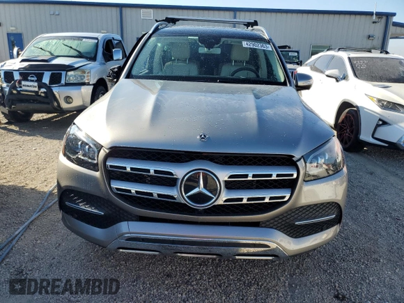 2020 Mercedes-Benz GLS with VIN 4JGFF5KE1LA212205, listed as a Copart auction lot 42902363 with 28,870 mi miles. Bid and sale history available at carsss.com. Image 5.
